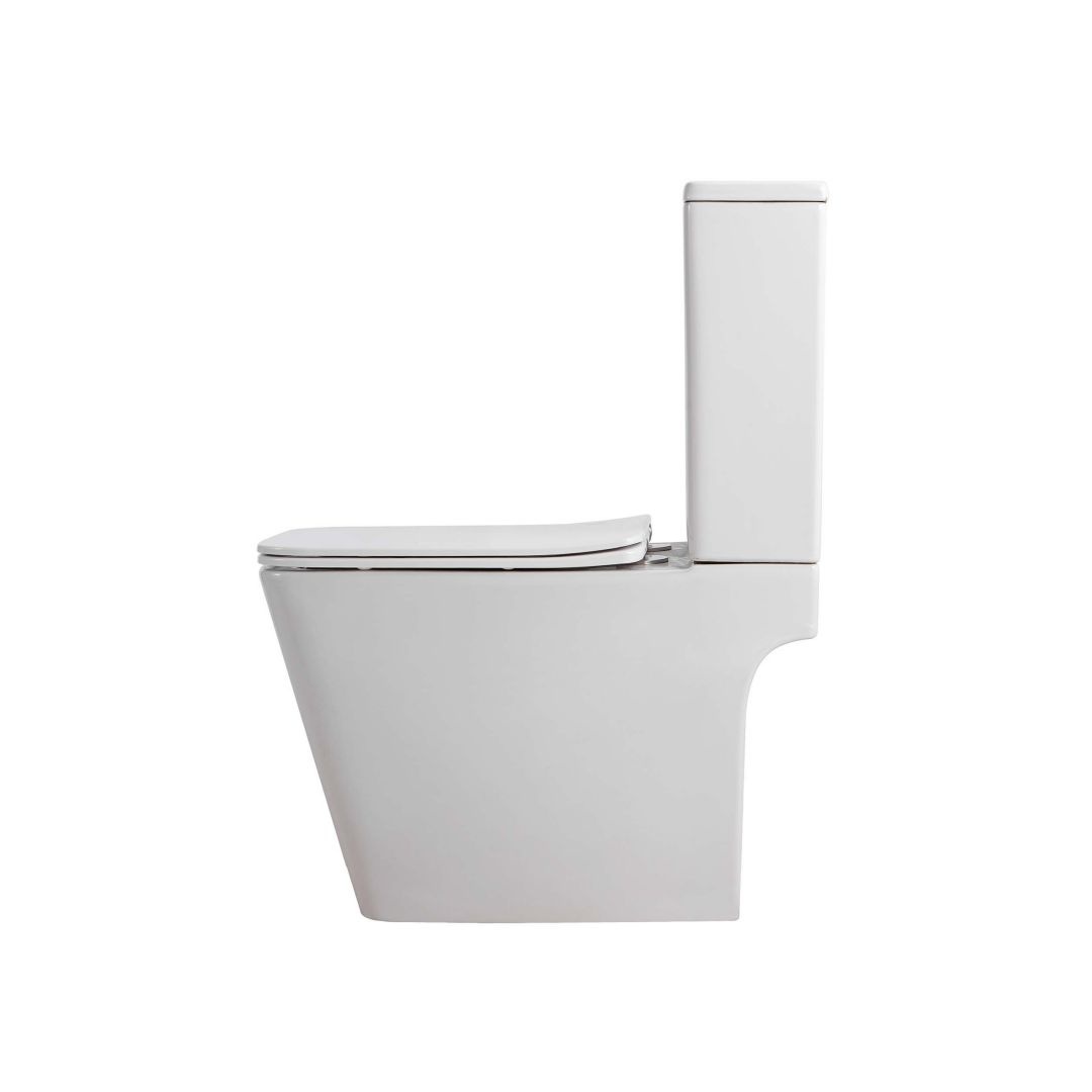 Унитаз AQUATEK ЛИБРА NEW AQ1263NT-00 Безободковый Горизонтальный Выпуск