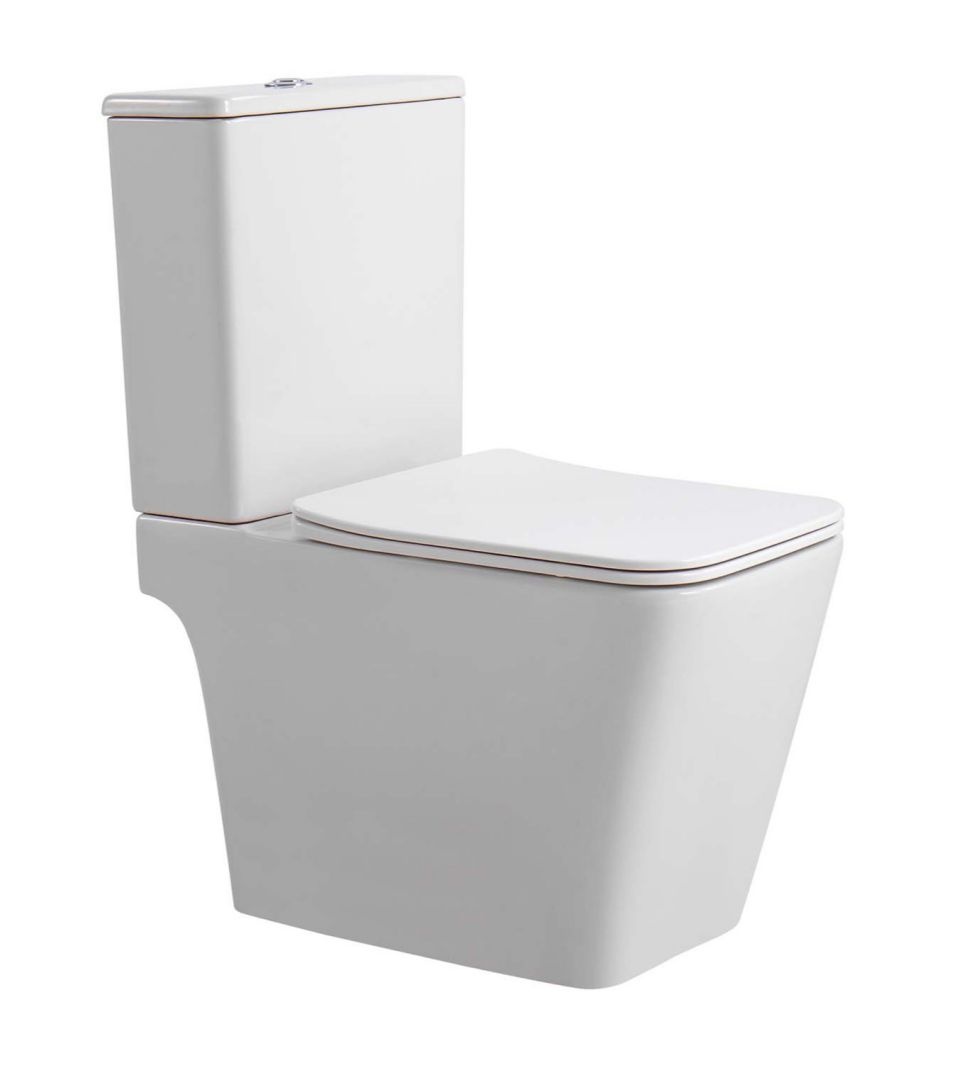 Унитаз AQUATEK ЛИБРА NEW AQ1263NT-00 Безободковый Горизонтальный Выпуск