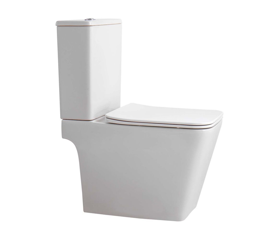 Унитаз AQUATEK ЛИБРА NEW AQ1263NT-00 Безободковый Горизонтальный Выпуск