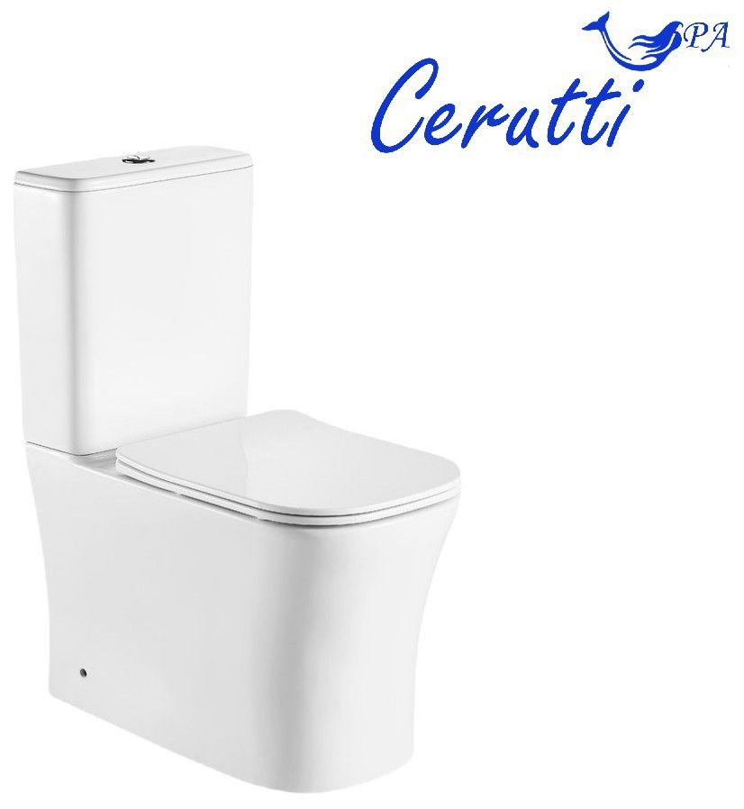 Унитаз Cerutti spa MARMOLADA CT7777 Горизонтальный Выпуск Безободковый