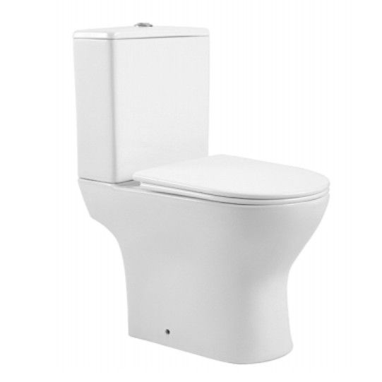 Унитаз Aquatek Леон AQ2785T-00 Безободковый Горизонтальный Выпуск