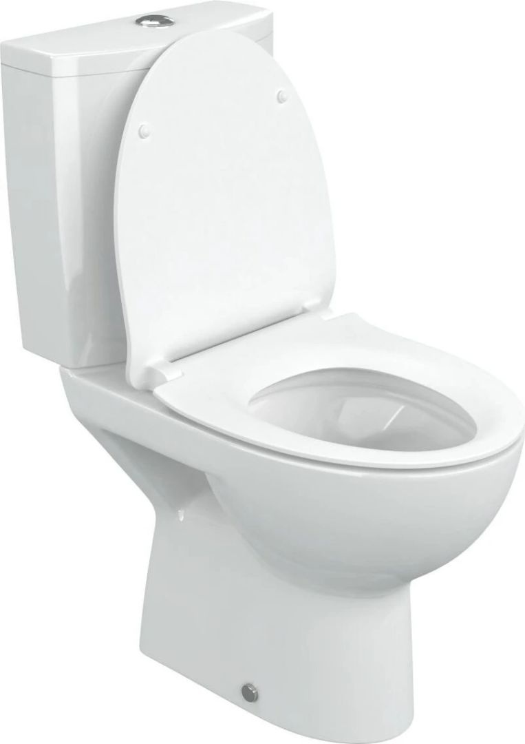 Унитаз Cersanit Yalla Clean On 011 3/6 DPL EO безободковый Выпуск Горизонтальный