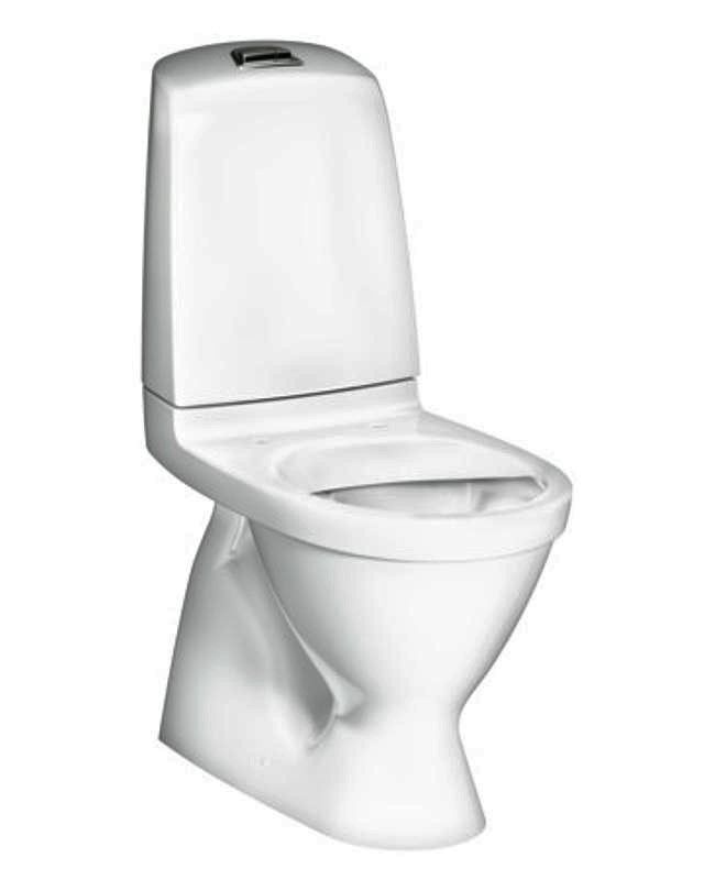 Унитаз  Gustavsberg Nautic Hygienic Flush безободковый Выпуск Вертикальный