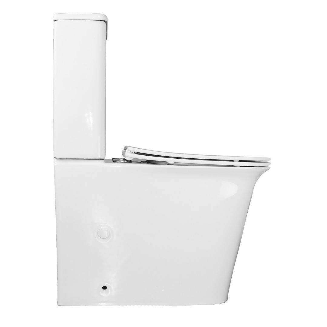 Унитаз Azario VELISE AZ-1222A Горизонтальный Выпуск