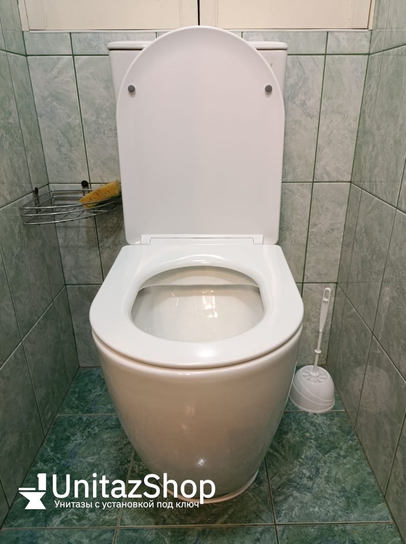 Унитаз напольный Cerutti spa BELLA CT8709 Горизонтальный Выпуск Безободковый