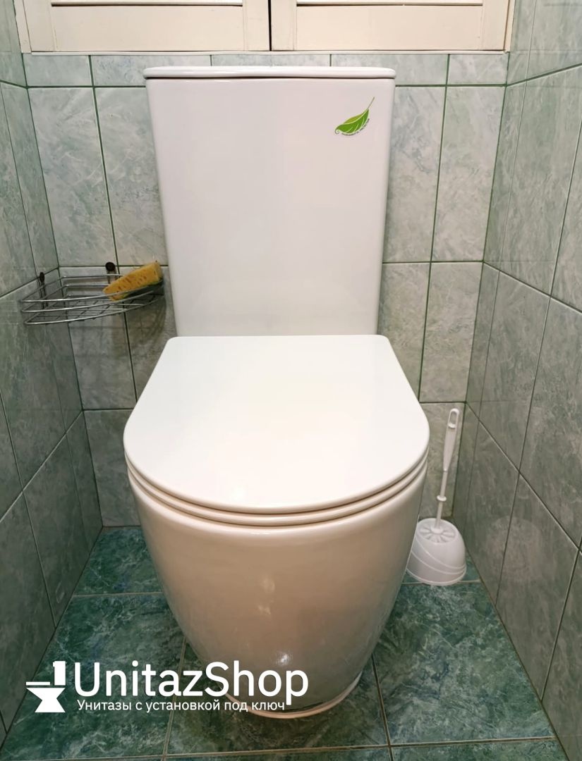 Унитаз напольный Cerutti spa BELLA CT8709 Горизонтальный Выпуск Безободковый