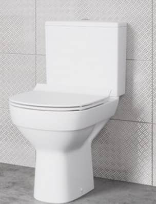 Унитаз Cersanit City New Clean Горизонтальный Выпуск Безободковый