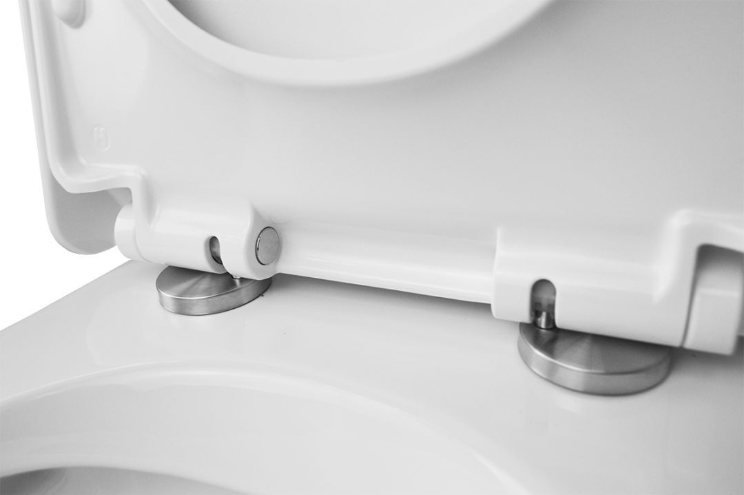 Унитаз Azario Quadro AZ-2175 Безободковый Выпуск Горизонтальный