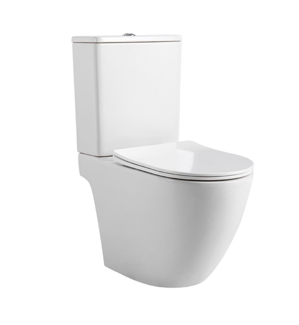 Унитаз Aquatek Европа AQ2903T-00 Безободковый Горизонтальный Выпуск