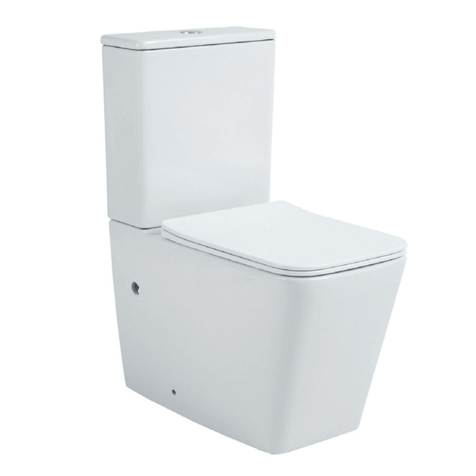 Унитаз Aquatek Либра New AQ1263N-00 Безободковый Горизонтальный Выпуск