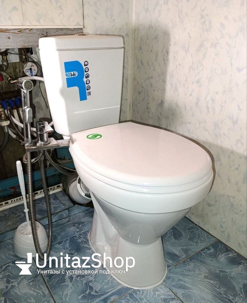Унитаз Кировская Керамика Rosa Стандарт Выпуск Косой