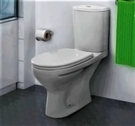 Унитаз Santeri Ультра Белый Выпуск Косой