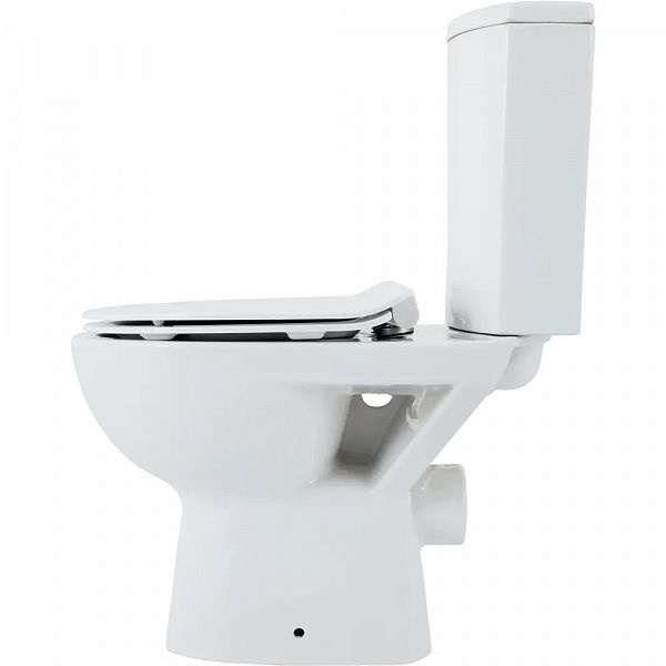 Унитаз Cersanit Yalla Clean On 011 3/6 DPL EO безободковый Выпуск Горизонтальный