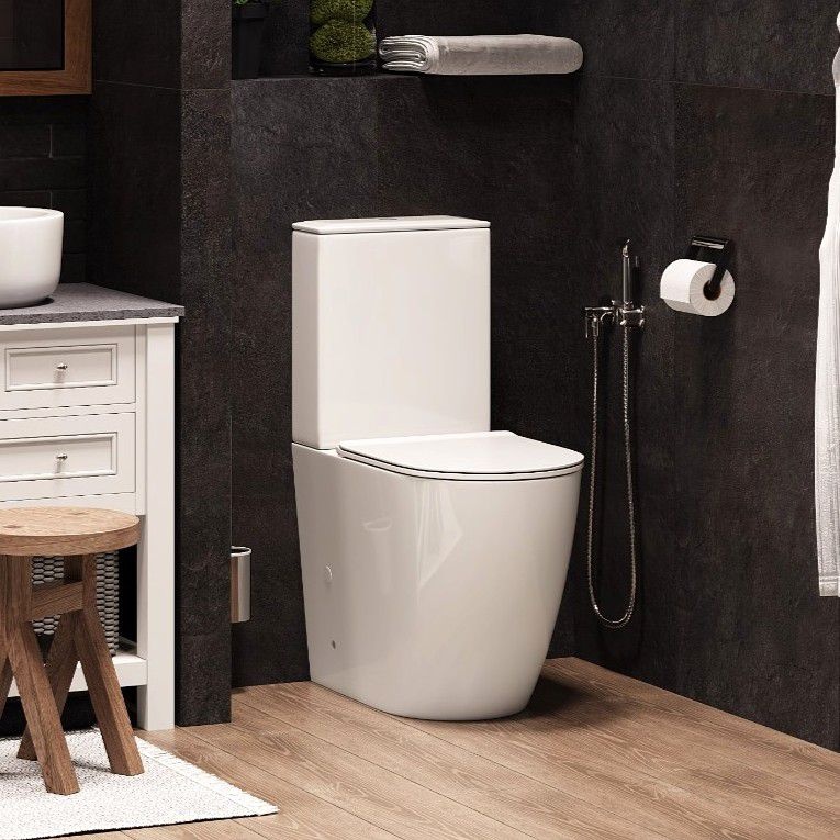 Унитаз напольный Cerutti spa BELLA CT8709 Горизонтальный Выпуск Безободковый