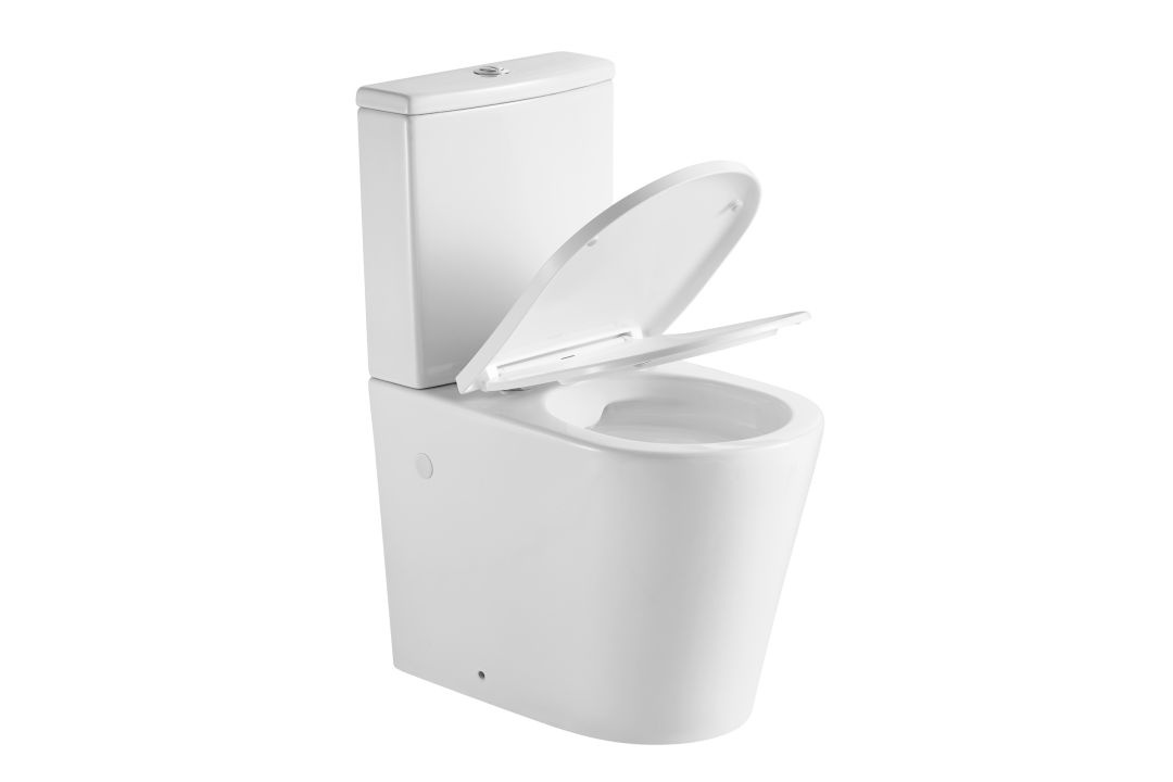 Унитаз Aquatek ОБЕРОН AQ1273ST-00 Безободковый Горизонтальный Выпуск