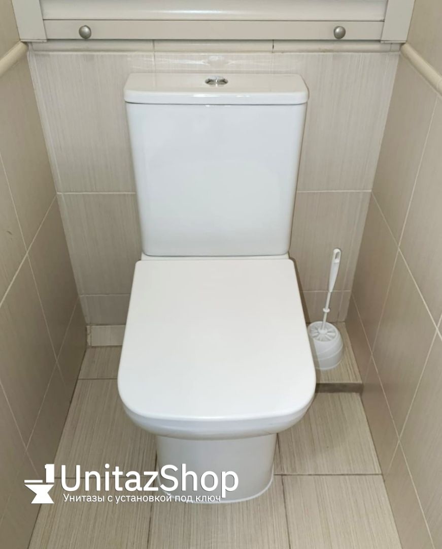 Унитаз Azario Alba AZ-8323 Безободковый Выпуск Горизонтальный