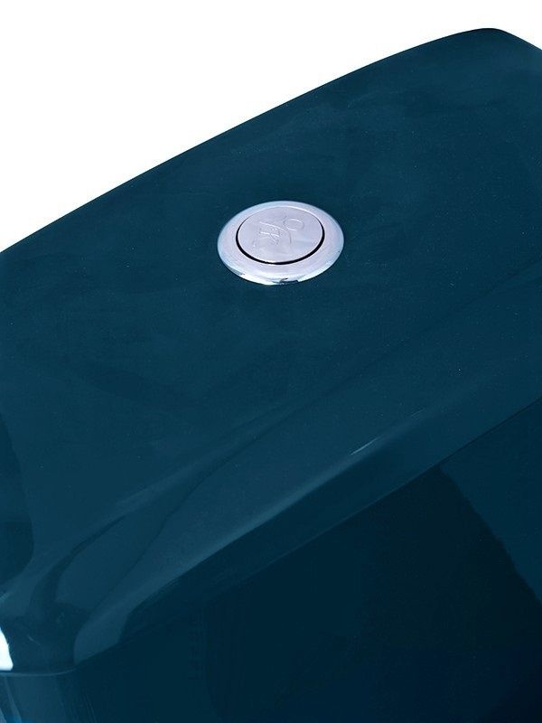 Унитаз Оскольская Керамика Дора Зеленый Горизонтальный Выпуск