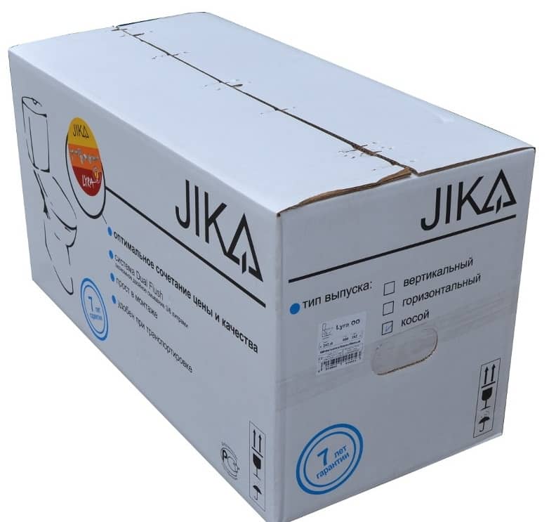 Унитаз Jika Lyra Косой Выпуск