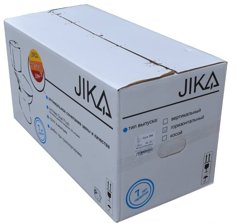 Унитаз Jika Lyra Горизонтальный Выпуск