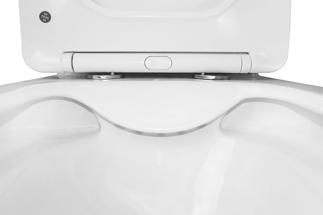 Унитаз Azario ANTEO SQUARE AZ-1218A Горизонтальный Выпуск