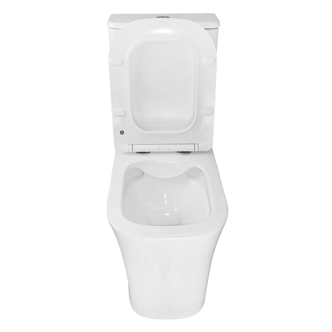 Унитаз Azario ANTEO SQUARE AZ-1218A Горизонтальный Выпуск