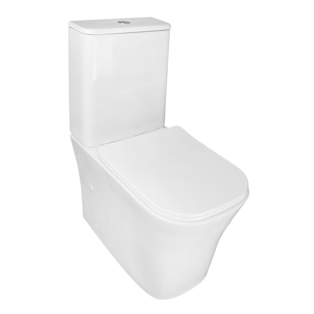 Унитаз Azario ANTEO SQUARE AZ-1218A Горизонтальный Выпуск