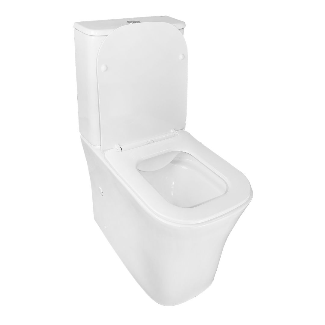 Унитаз Azario ANTEO SQUARE AZ-1218A Горизонтальный Выпуск