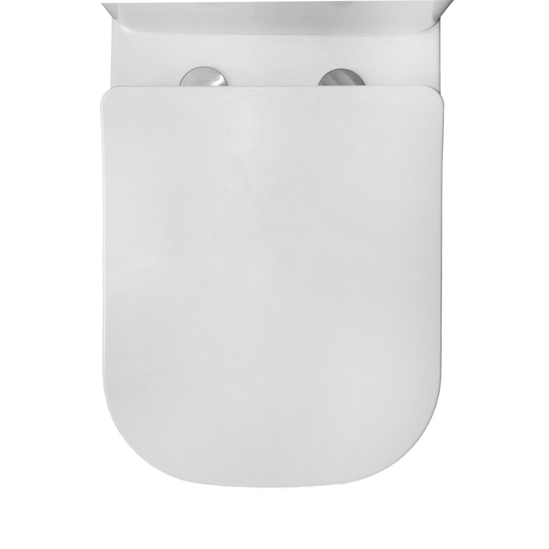 Унитаз Azario ANTEO SQUARE AZ-1218A Горизонтальный Выпуск