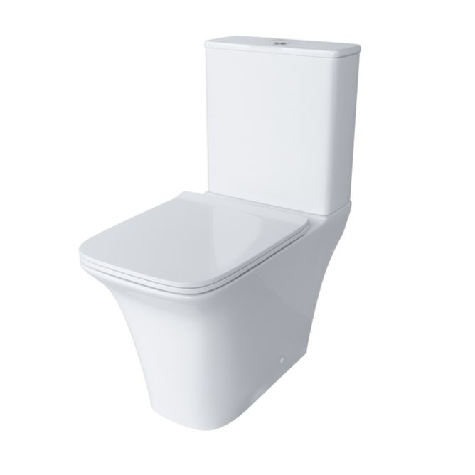 Унитаз Grossman Galaxy GR-4470S Горизонтальный Выпуск Безободковый