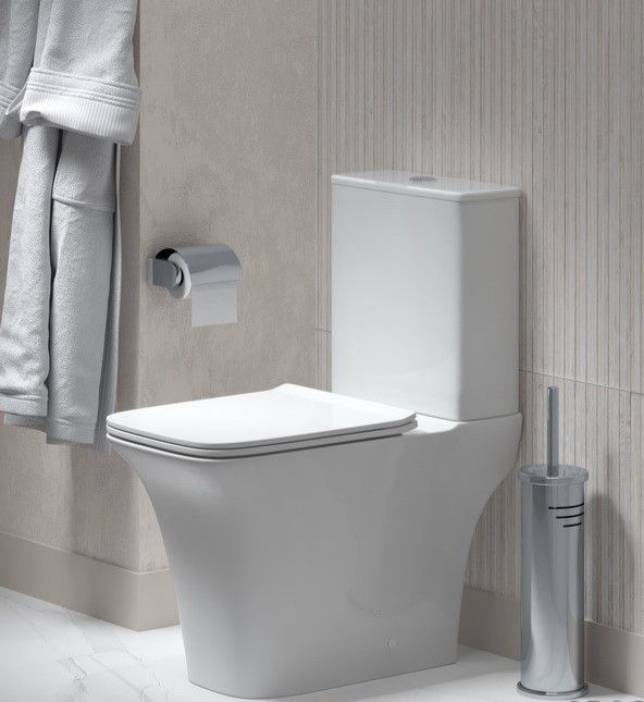 Унитаз Grossman Galaxy GR-4470S Горизонтальный Выпуск Безободковый