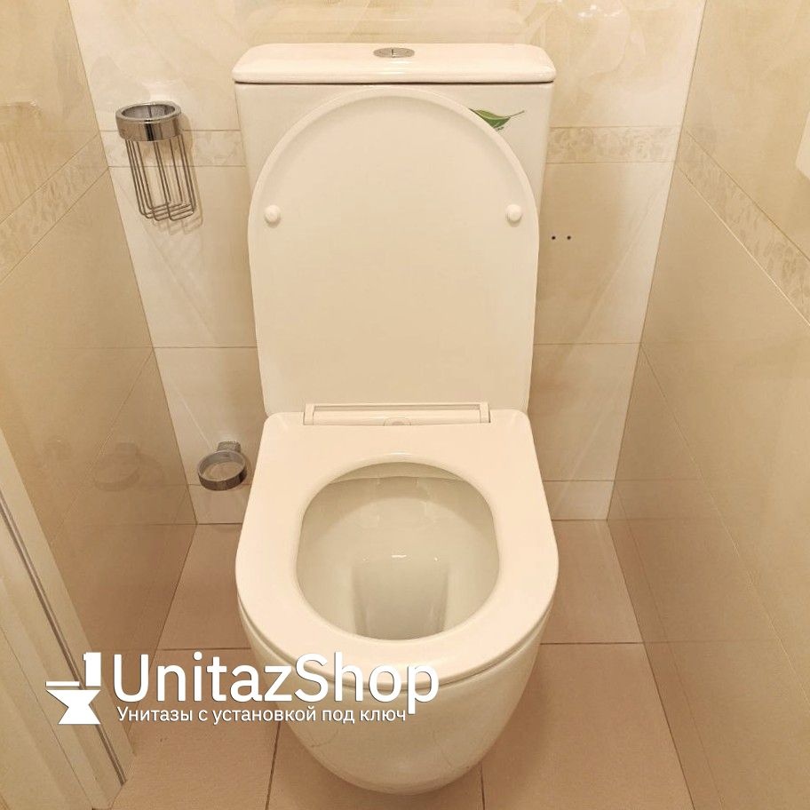 Унитаз Azario Mirada AZ-1289A Безободковый Выпуск Горизонтальный