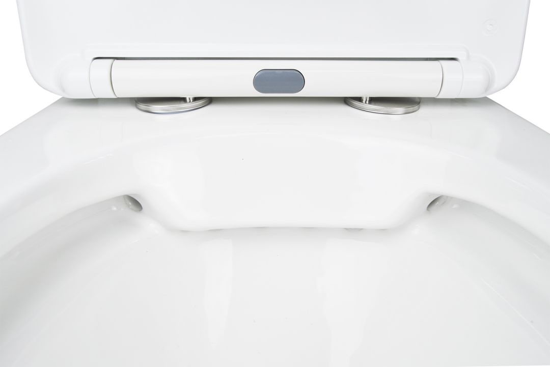 Унитаз Azario FRETTA SQUARE AZ-5121 Безободковый Выпуск Горизонтальный