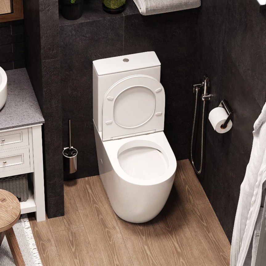 Унитаз напольный Cerutti spa BELLA CT8709 Горизонтальный Выпуск Безободковый