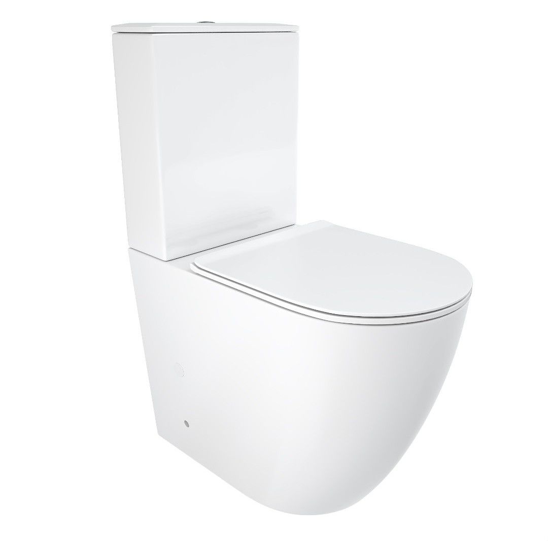 Унитаз напольный Cerutti spa BELLA CT8709 Горизонтальный Выпуск Безободковый