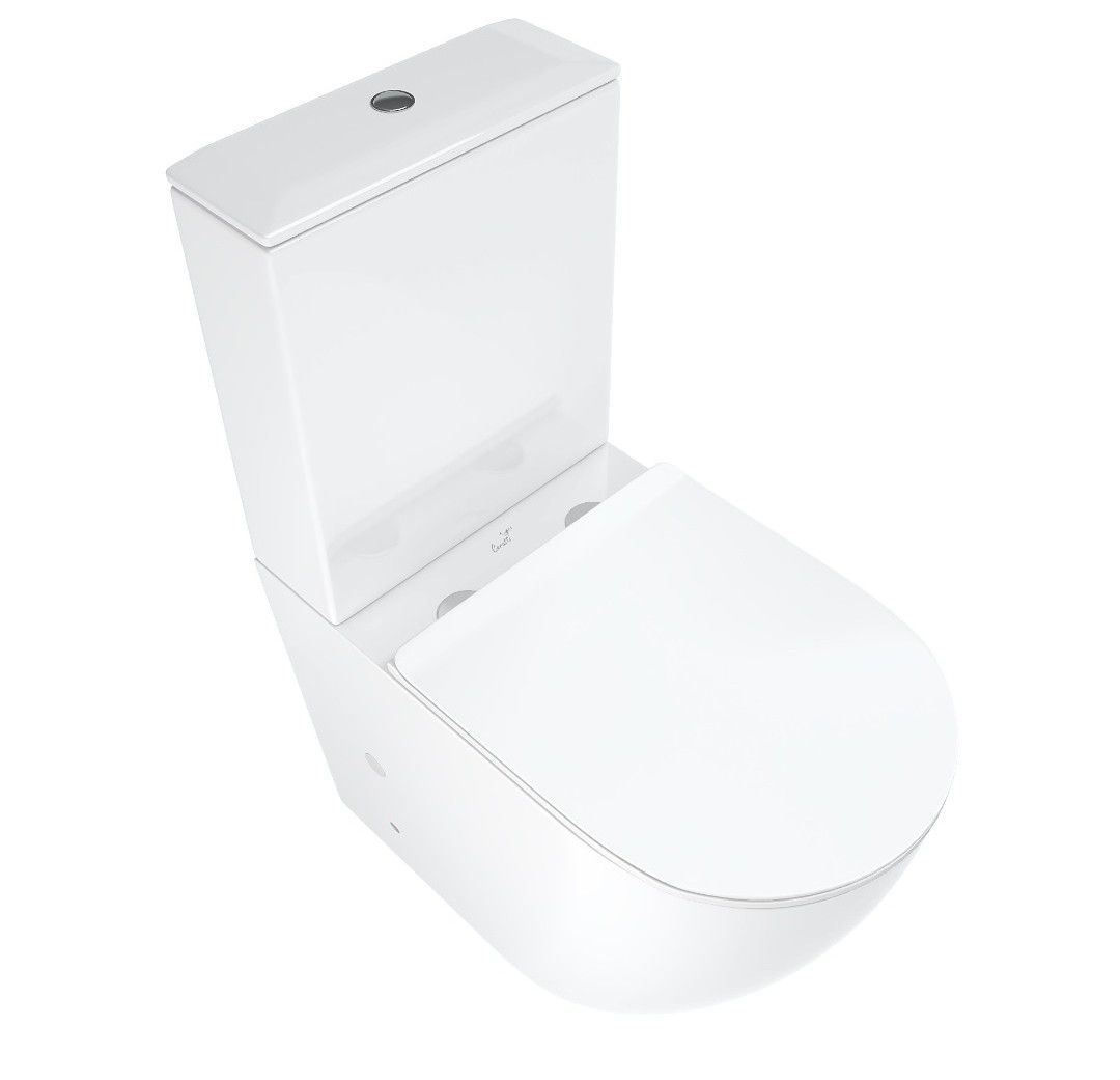 Унитаз напольный Cerutti spa BELLA CT8709 Горизонтальный Выпуск Безободковый