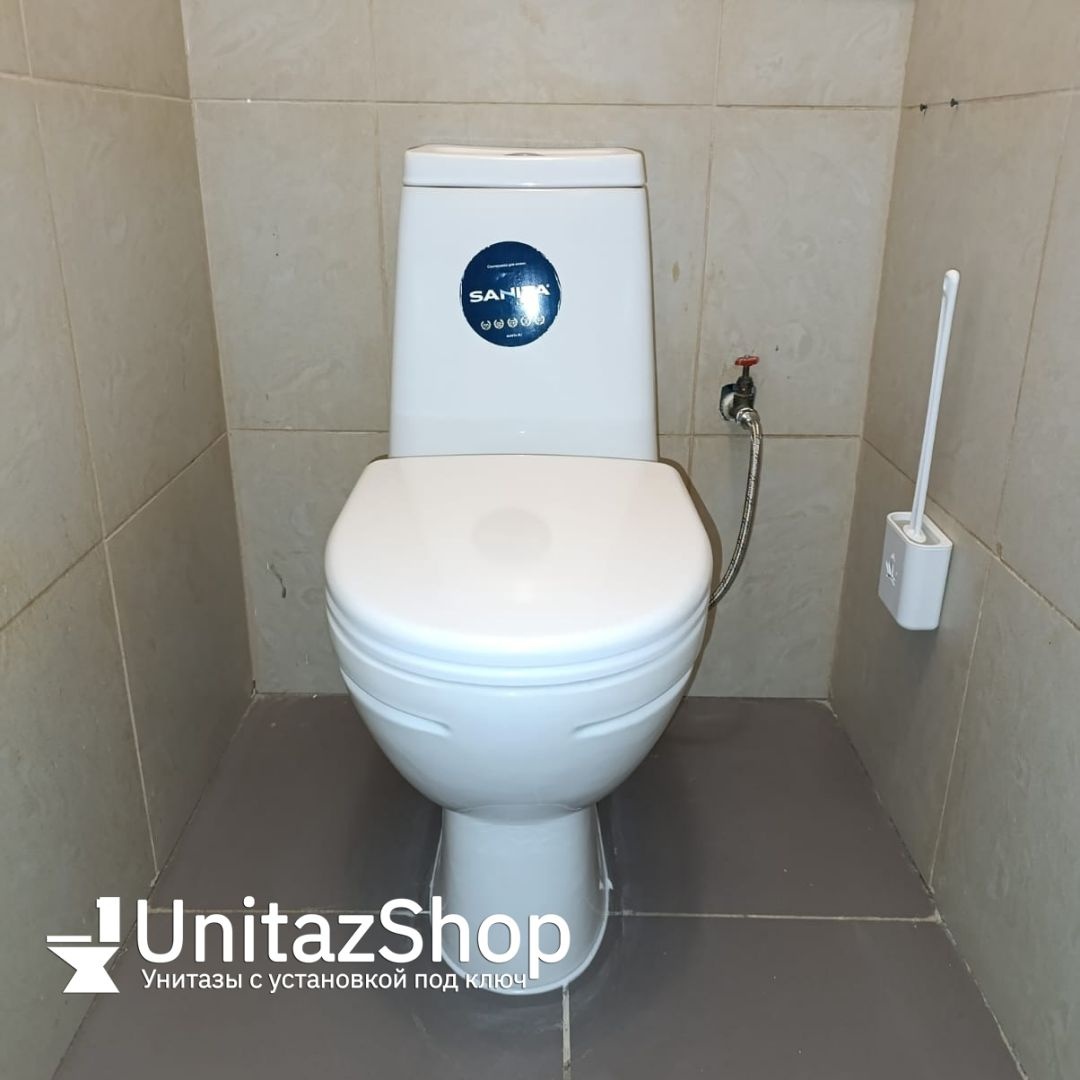 Унитаз Sanita Марс Косой Выпуск безободковый