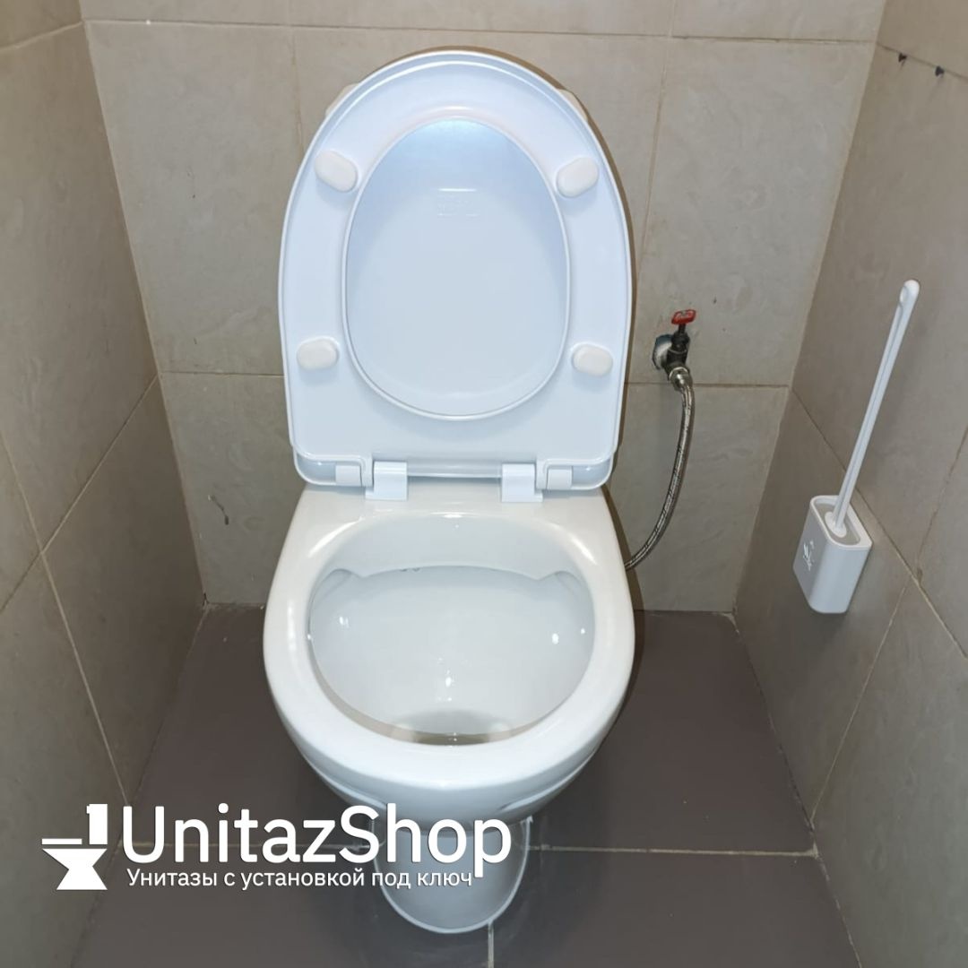 Унитаз Sanita Марс Косой Выпуск безободковый