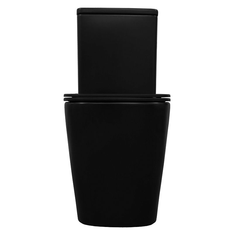 Унитаз Azario Black King AZ-8303D Горизонтальный Выпуск