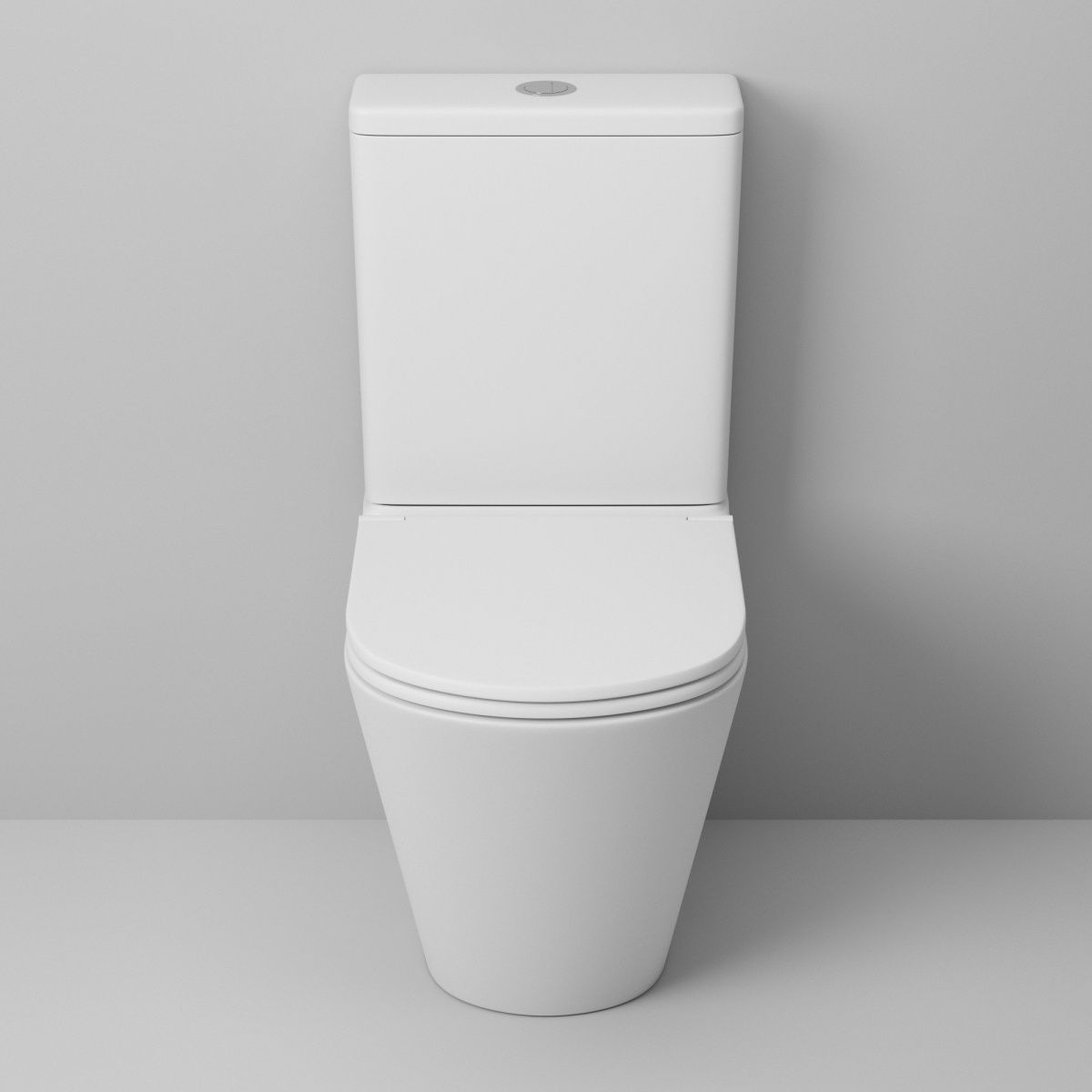 Унитаз Grossman GR-4450MS Белый Матовый Горизонтальный Выпуск Безободковый