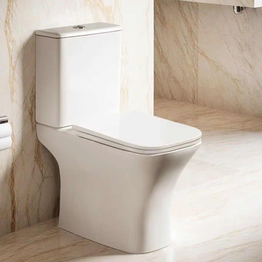 Унитаз Cerutti SPA VETTORE CT7192 Горизонтальный Выпуск Безободковый