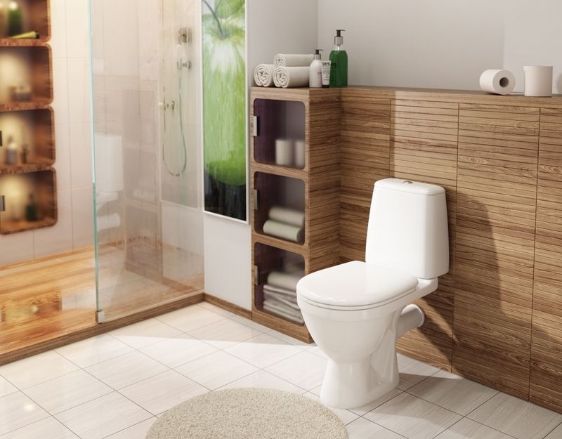 Унитаз Кировская Керамика Rosa Премьер Белый Горизонтальный Выпуск