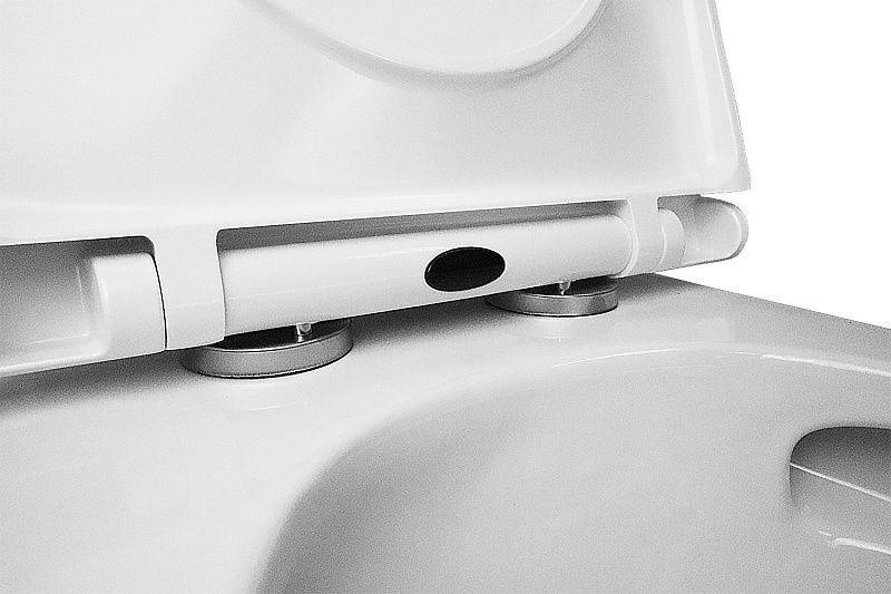 Унитаз Azario Scala Безободковый Выпуск Горизонтальный