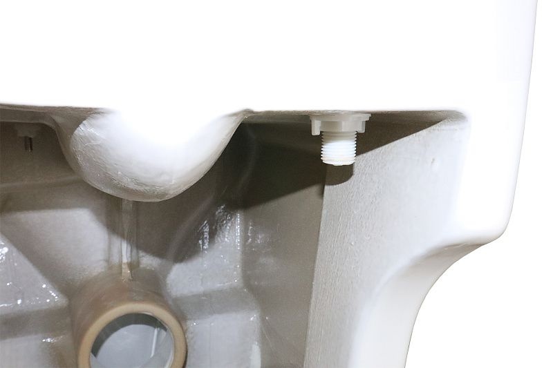 Унитаз Azario Scala Безободковый Выпуск Горизонтальный