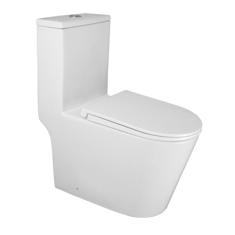 Унитаз Azario Scala Безободковый Выпуск Горизонтальный