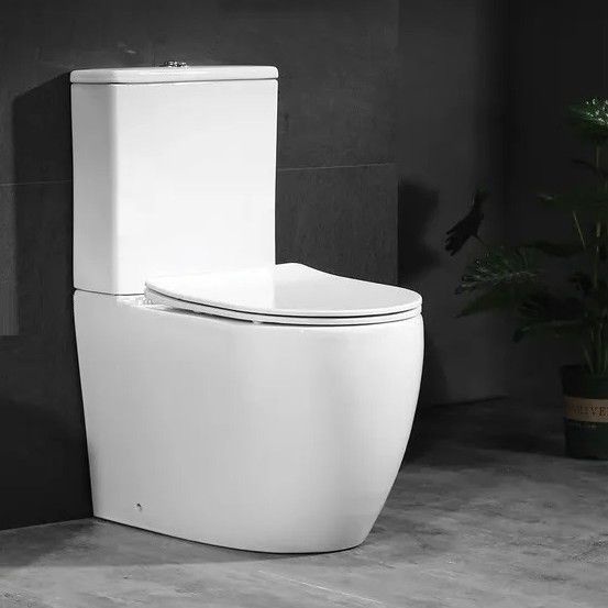 Унитаз Cerutti SPA ORLTER 9867 Горизонтальный Выпуск Безободковый