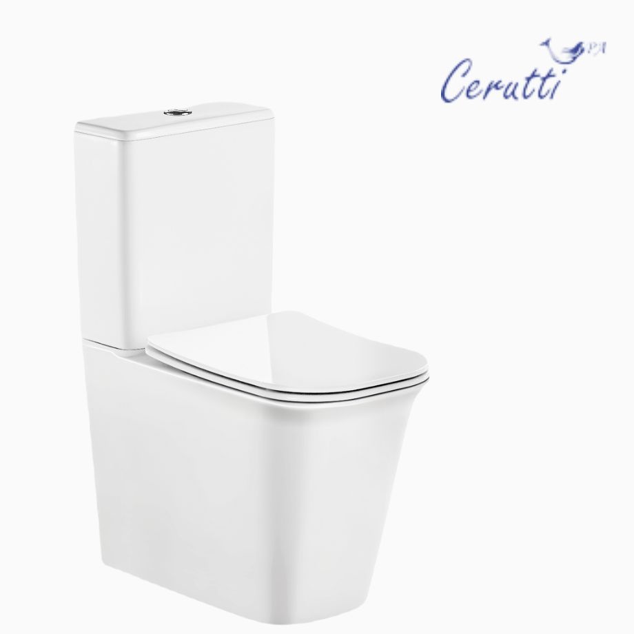 Унитаз напольный Cerutti SPA ARNO CT7838 Горизонтальный Выпуск Безободковый