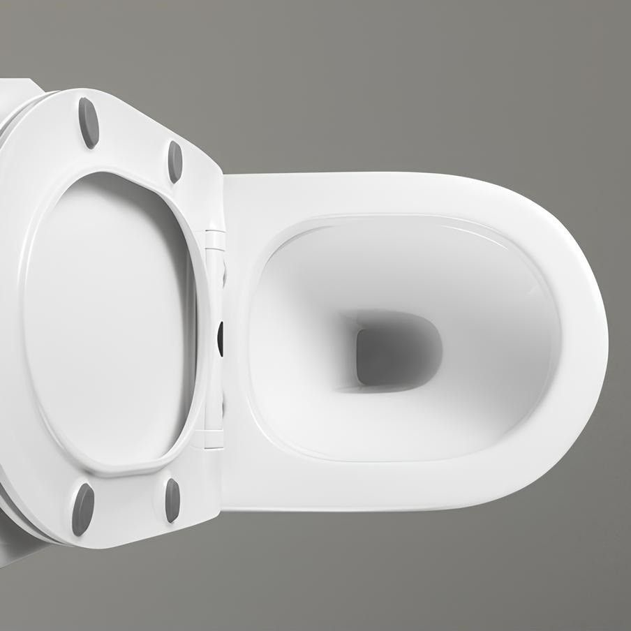 Унитаз Cerutti SPA ORLTER 9867 Горизонтальный Выпуск Безободковый