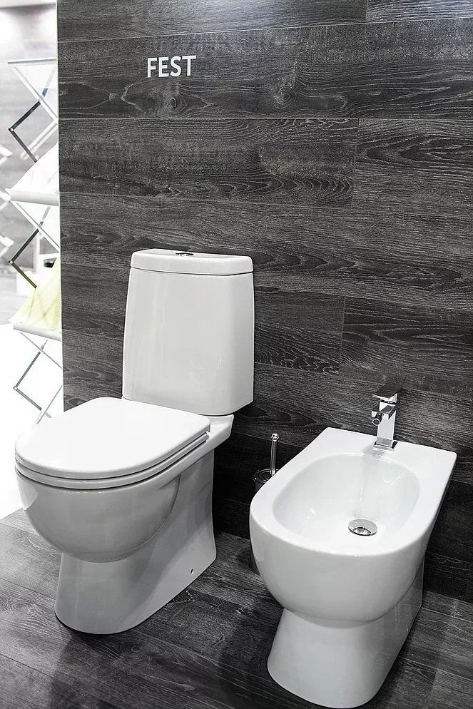Унитаз Sanita Fest SL DM Горизонтальный Выпуск