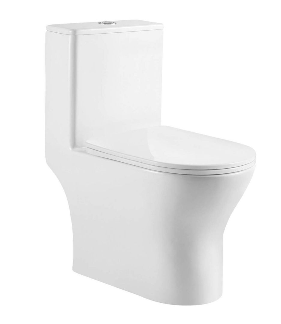 Унитаз Aquatek Гелиос AQ2816T-00 Безободковый Моноблок