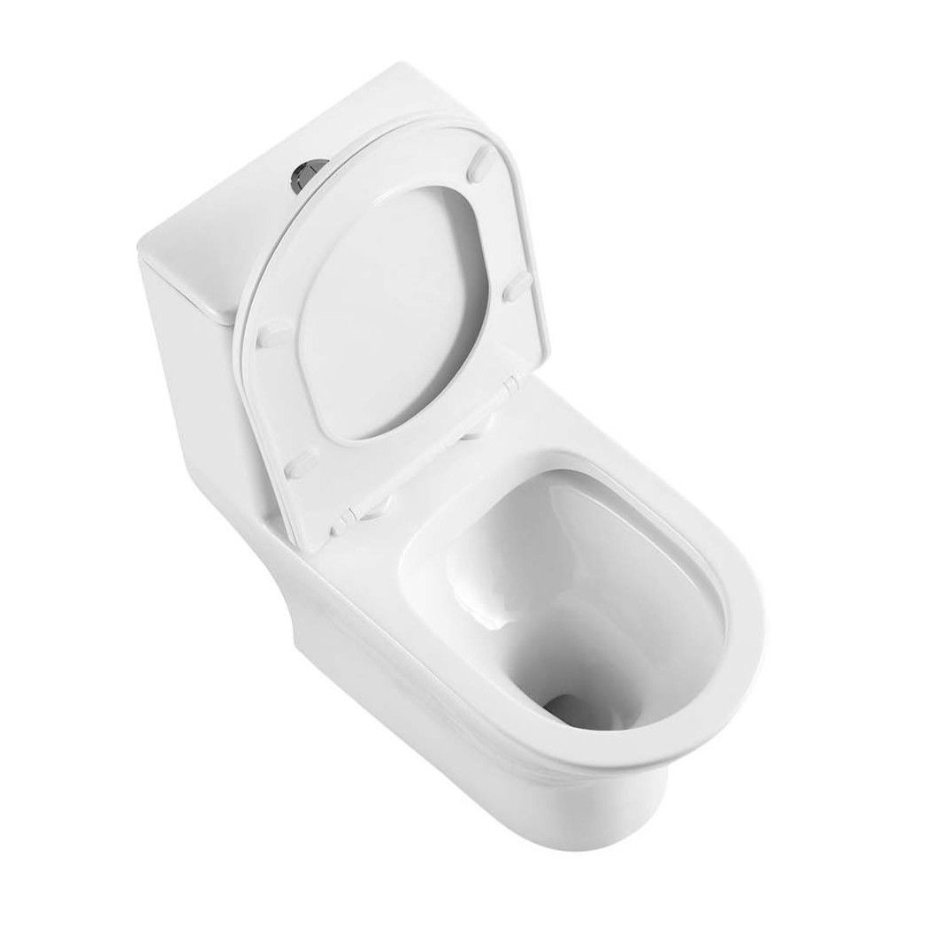 Унитаз Aquatek Гелиос AQ2816T-00 Безободковый Моноблок